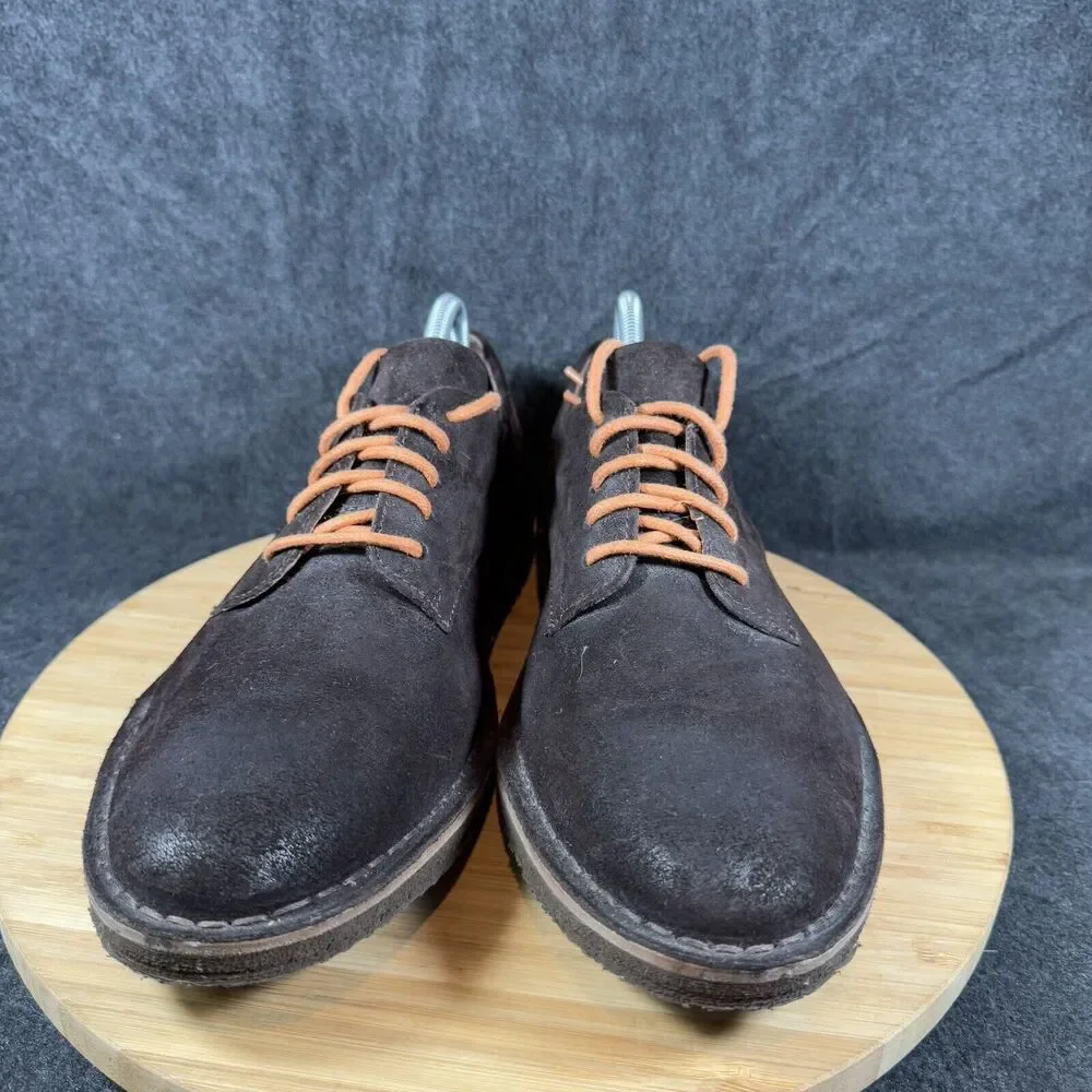 Born Wayz Brown Nubuck Leather Oxfords Casual Shoes‎ Men’s 9.5
